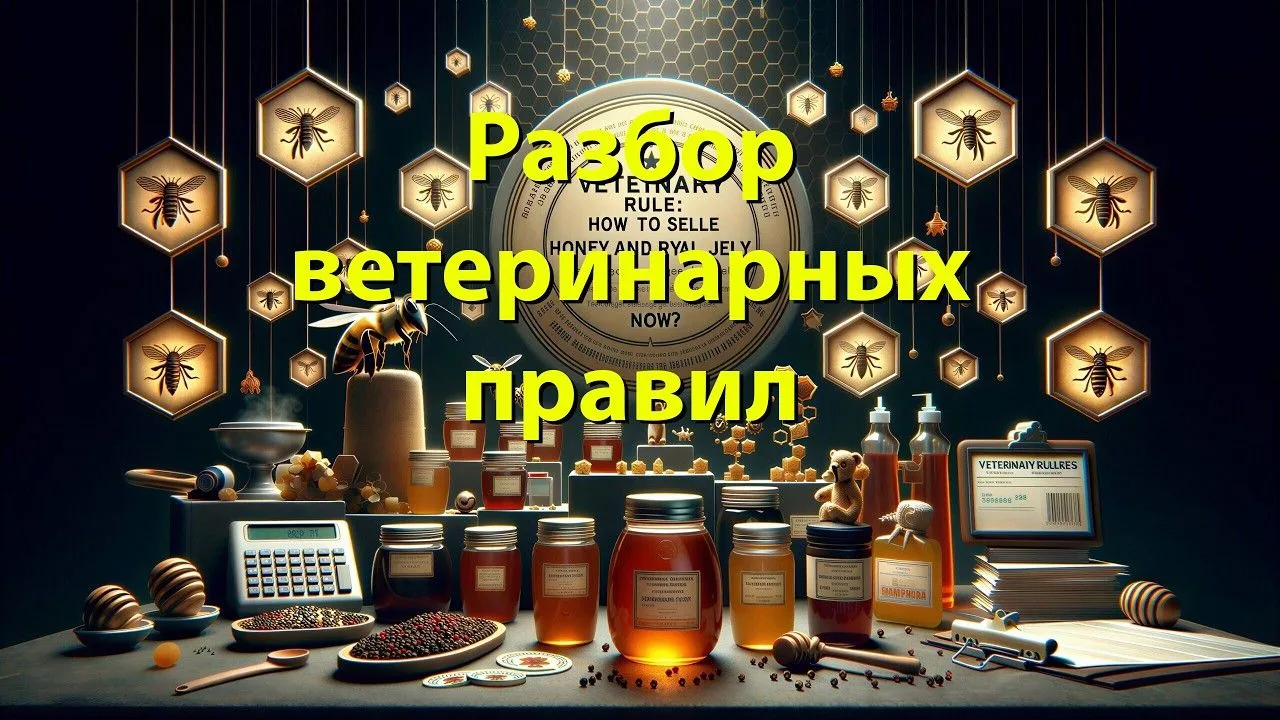 Порядок ветеринарного сопровождения оборота меда                                       ...