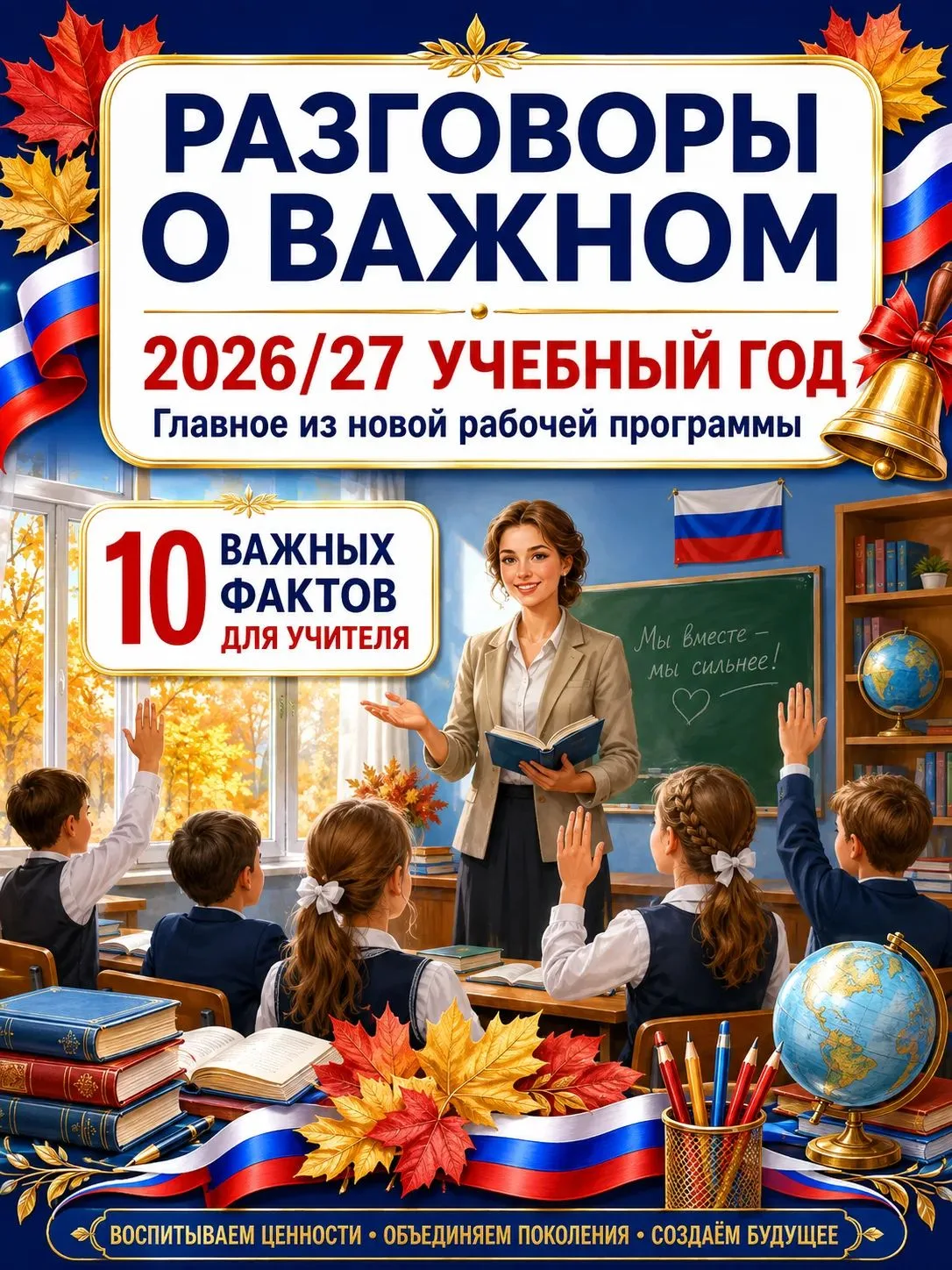 «Разговоры о важном» в 2026/27 учебном году: что нового?