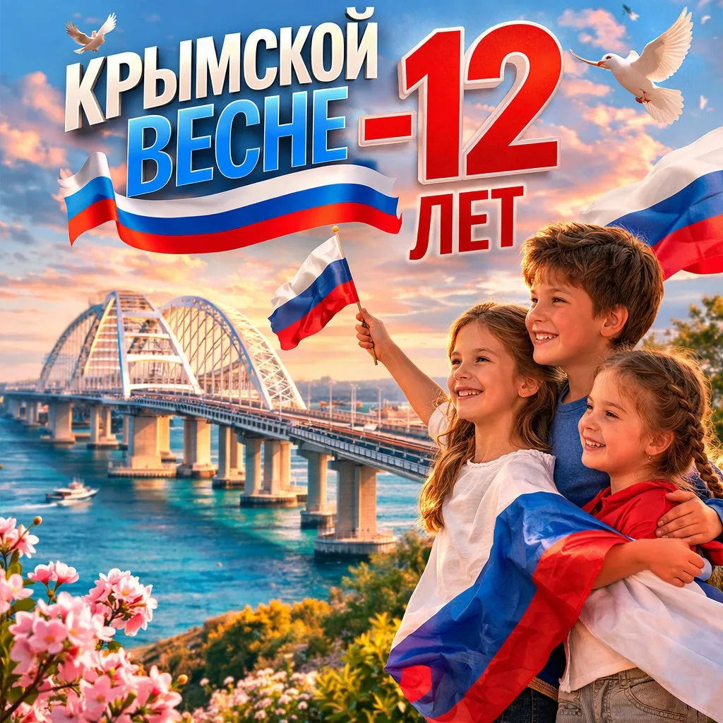 🇷🇺 Крымская весна: 12 лет в родной гавани

18 марта, мы отмечаем важную дату в новейшей истории Ро