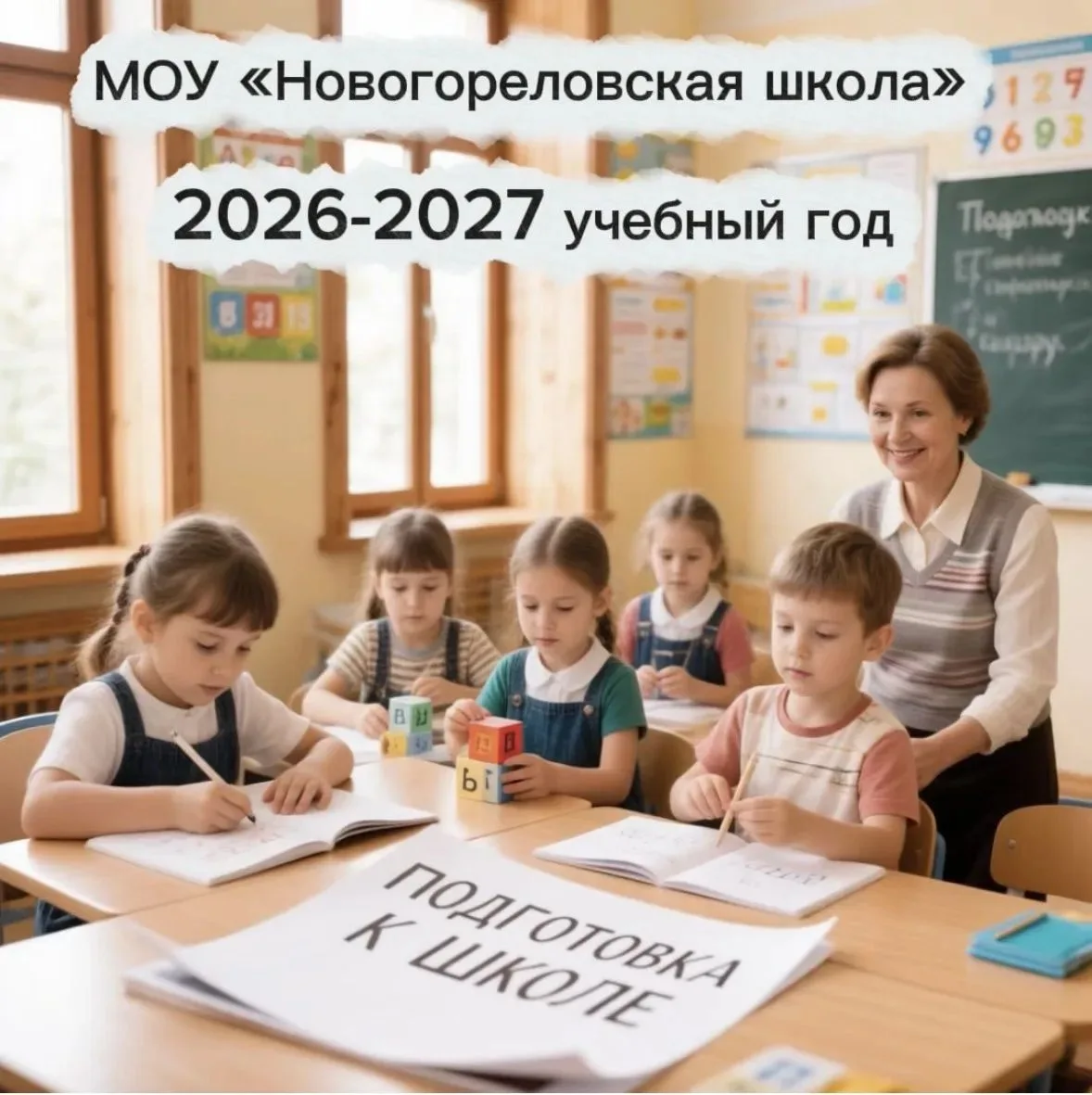 🔔 ПОДГОТОВКА К ШКОЛЕ!