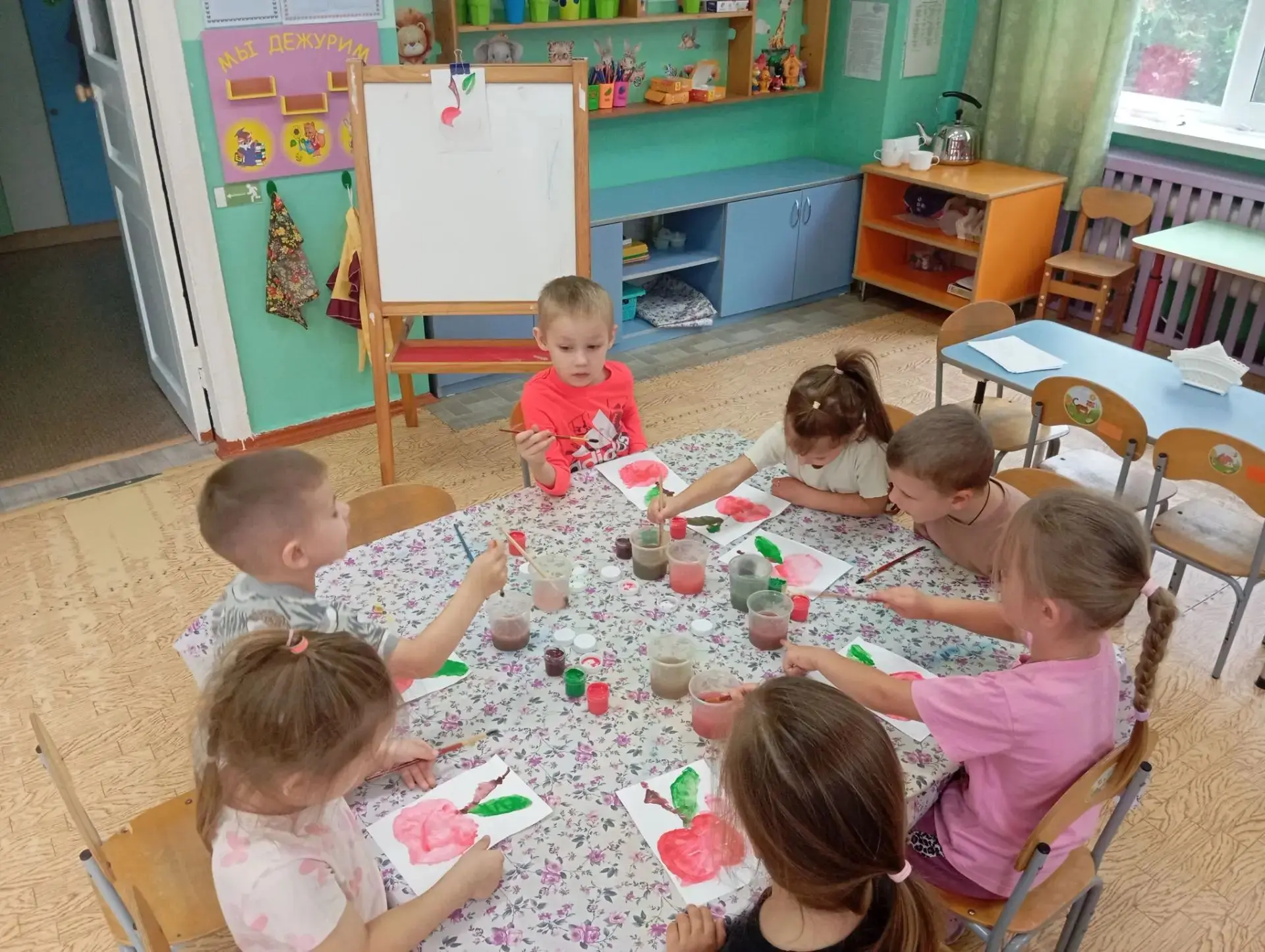 Творческий урожай группы «Непоседы»! 🎨🍏