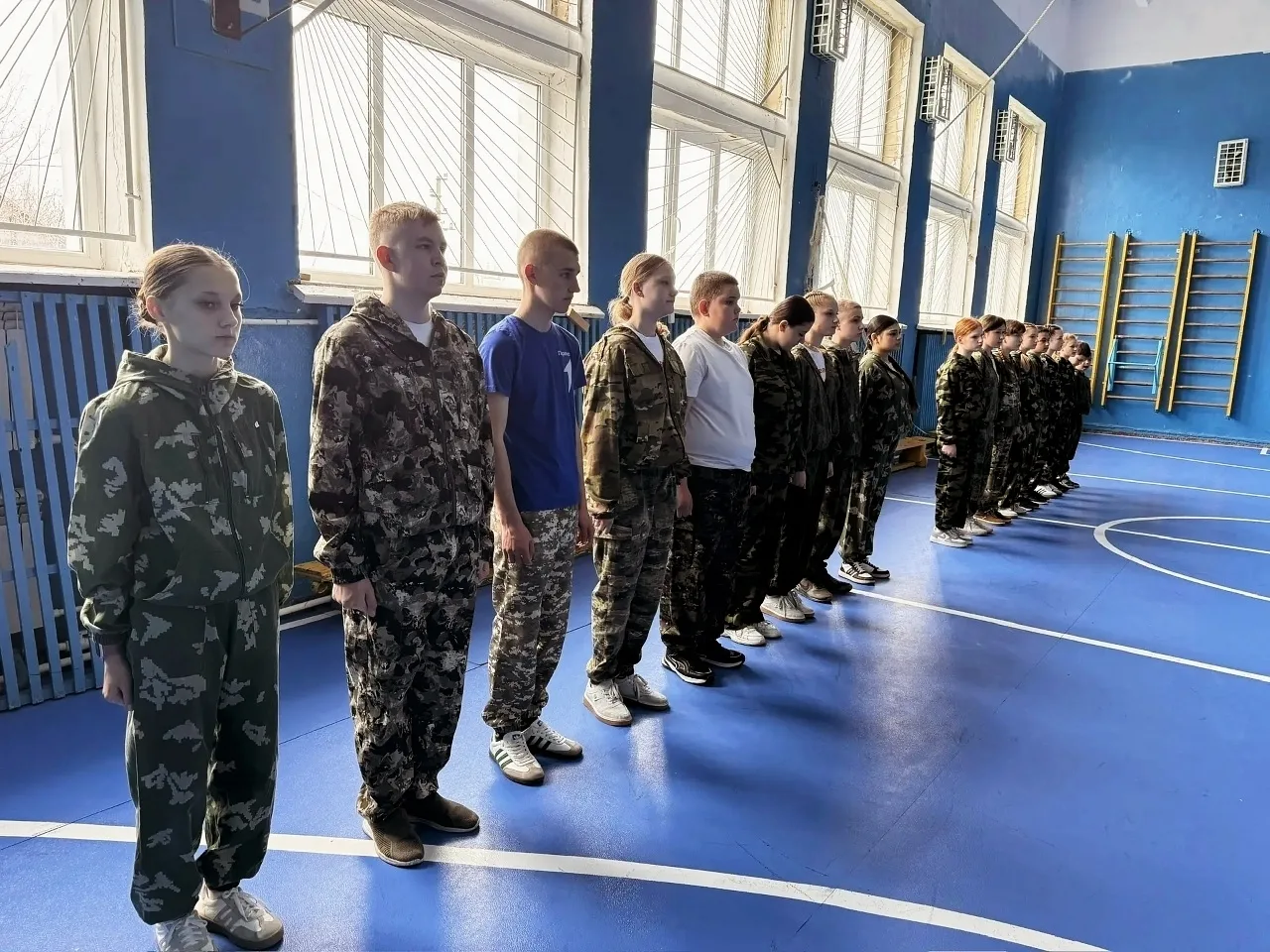 В Кучеряевской школе прошёл отборочный этап всероссийской военно-патриотической игры «Зарница 2.0». 