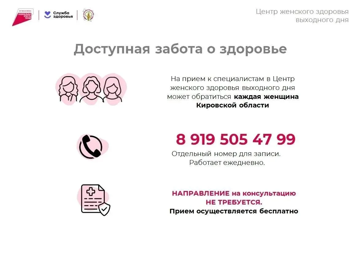 В Кирове на базе женской консультации городской больницы №9 начал работать Центр женско...
