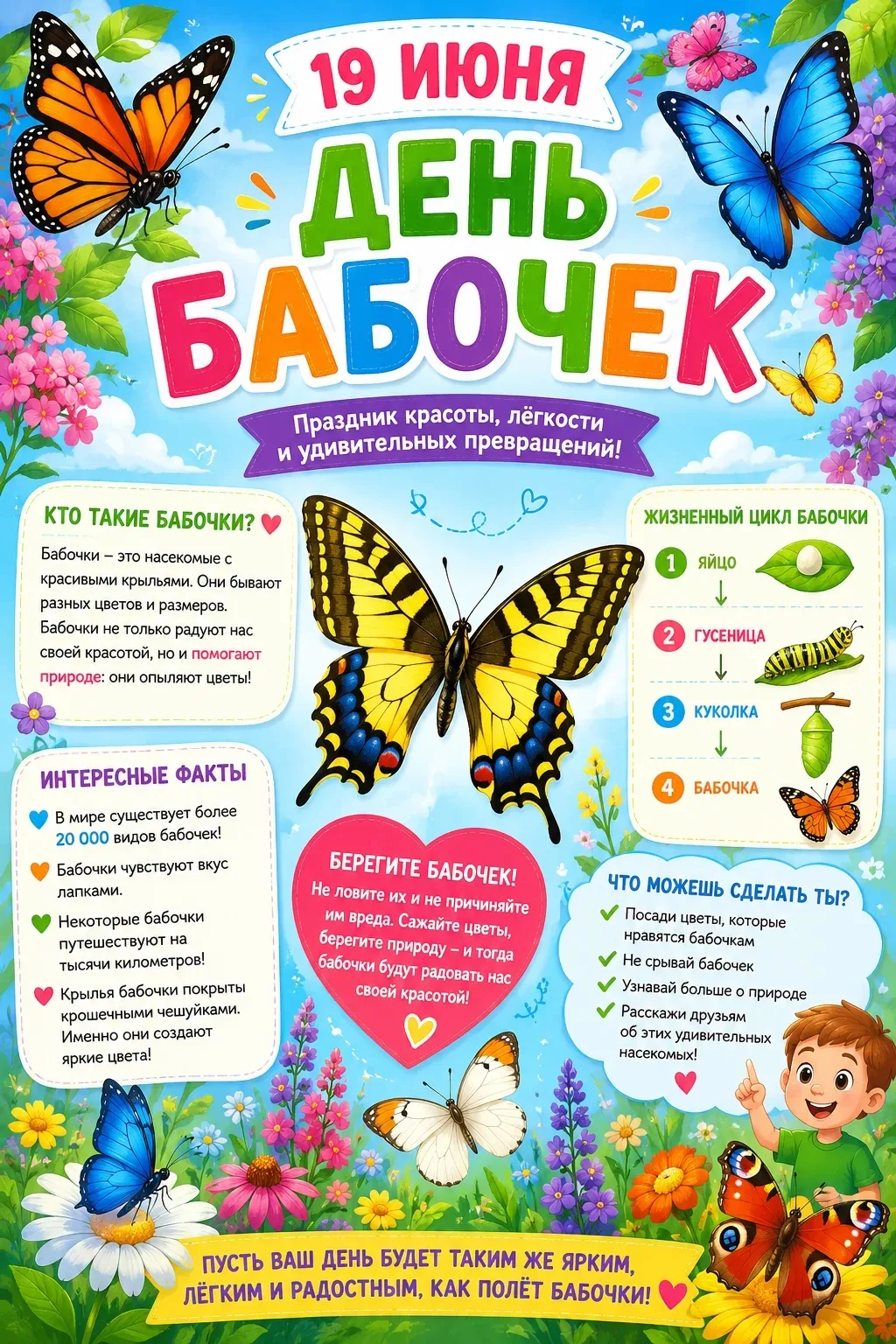 Маленькие крылышки — большие приключения! 🦋🏃‍♂️