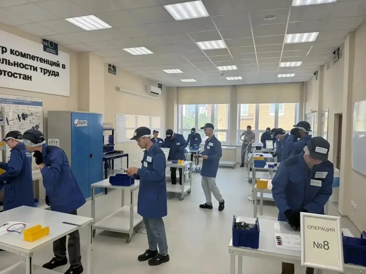 Сотрудники завода металлоконструкций освоили инструменты бережливого производства на «Фабрике процес