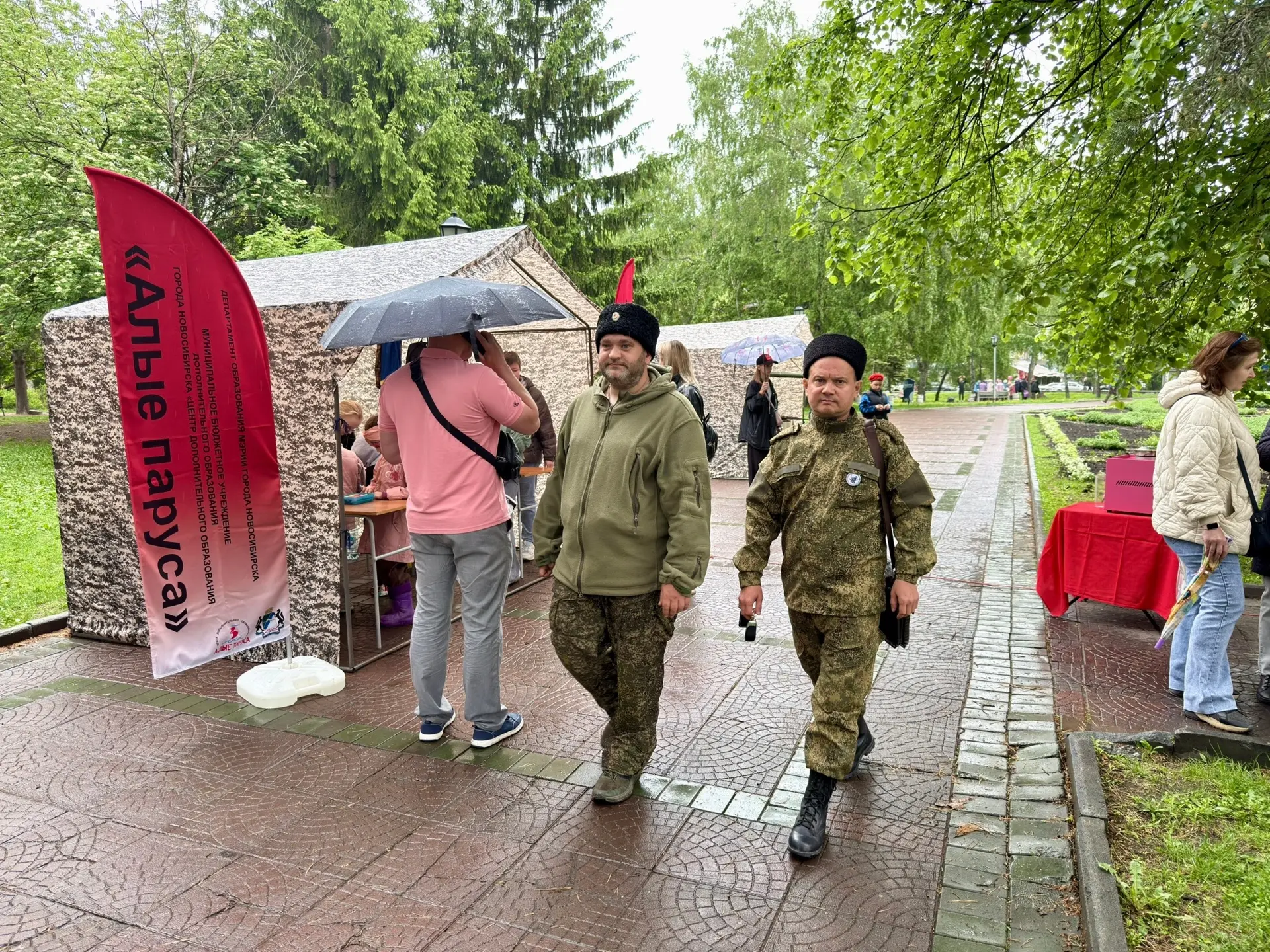 ⚔ Казаки обеспечили охрану общественного порядка и безопасность на Божественной литурги...