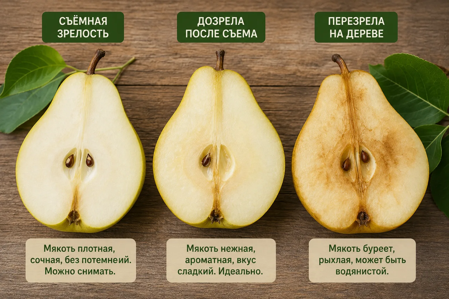 🍐 ГРУШИ ВИСЯТ КРАСИВЫЕ, А ВНУТРИ УЖЕ НАЧИНАЮТ ТЕМНЕТЬ: ИНОГДА МЫ ПРОСТО СЛИШКОМ ДОЛГО ...