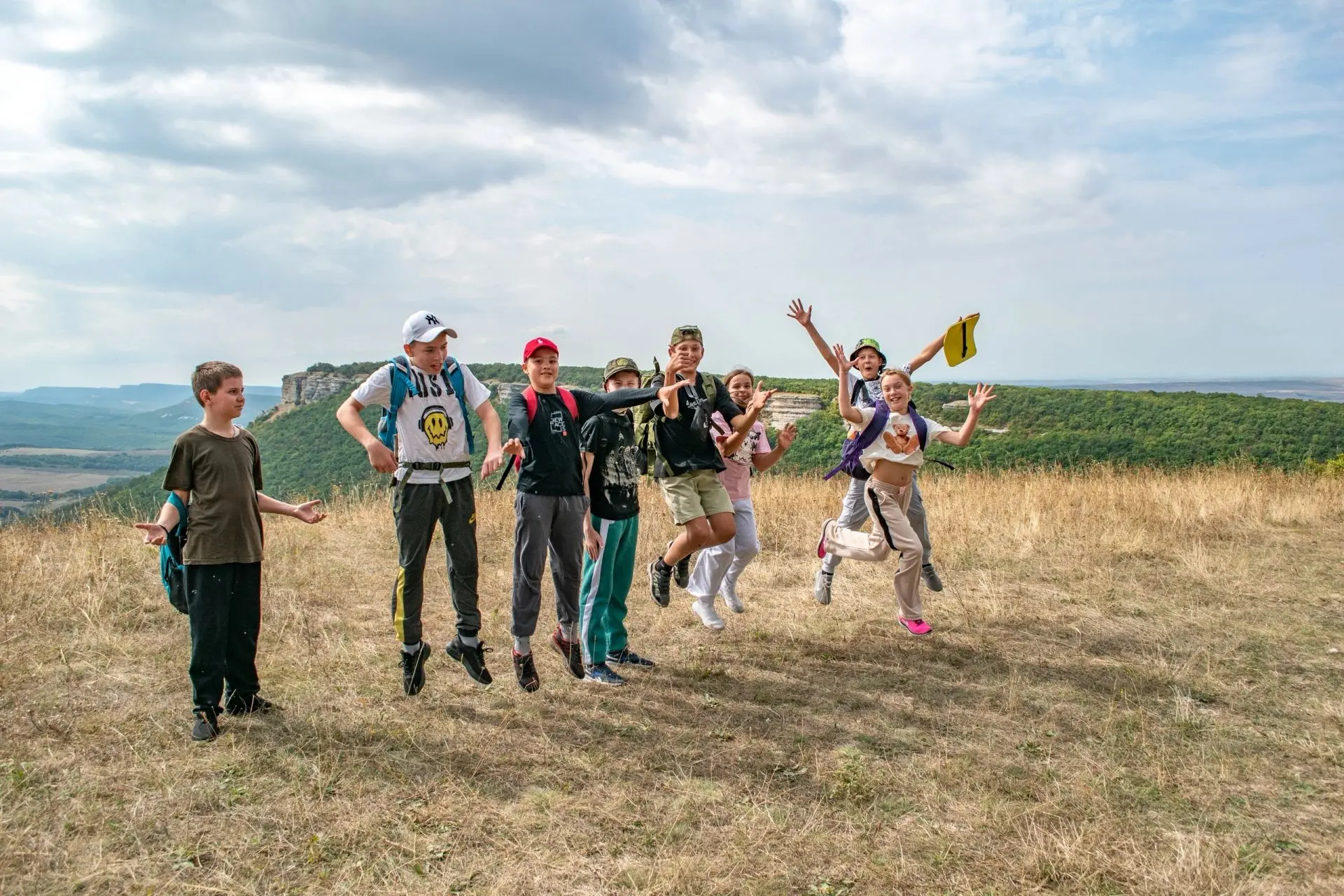 🎉Первый поход туристического кружка «Привал» в этом учебном году⛰
