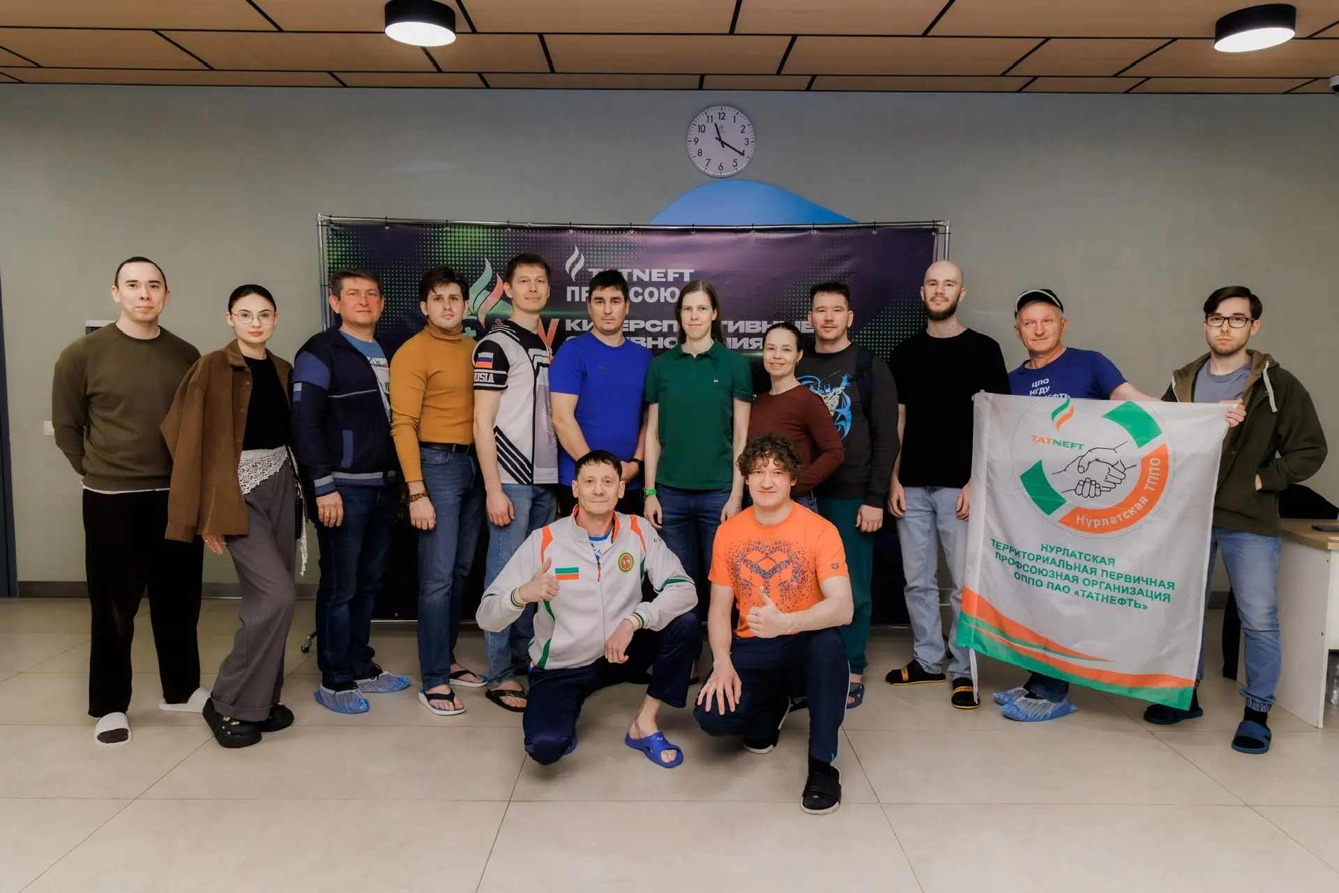 🎮Киберспорт Татнефть Профсоюза — продолжаем!  Прошли соревнования по второй дисциплине — плавание в 