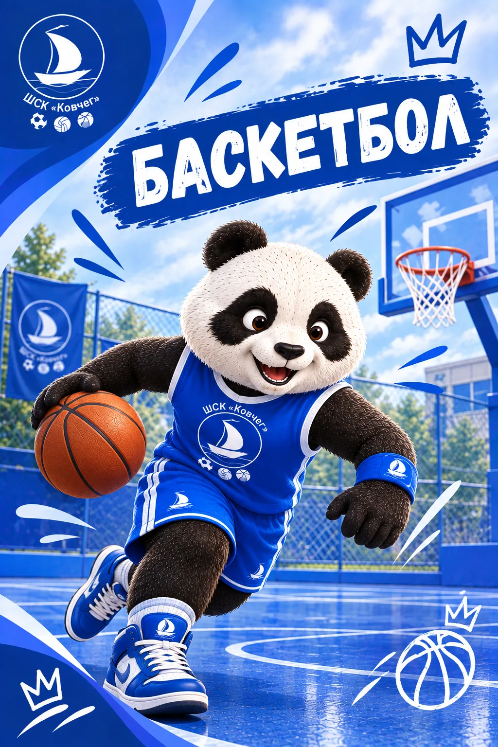 🏀 Баскетбол в «Ковчеге»: скорость, азарт и командная игра!