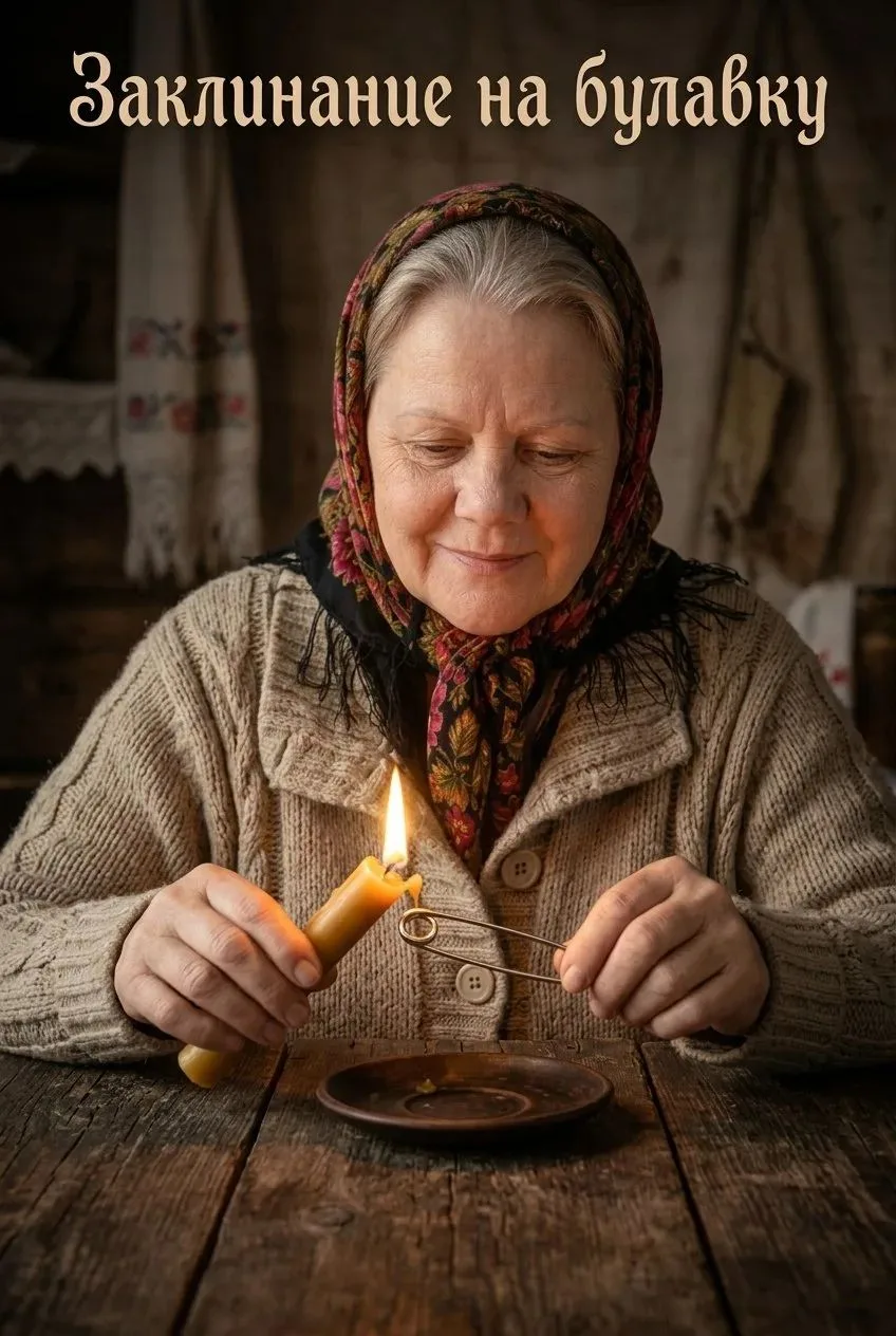 Заклинание на булавку для счастливых событий