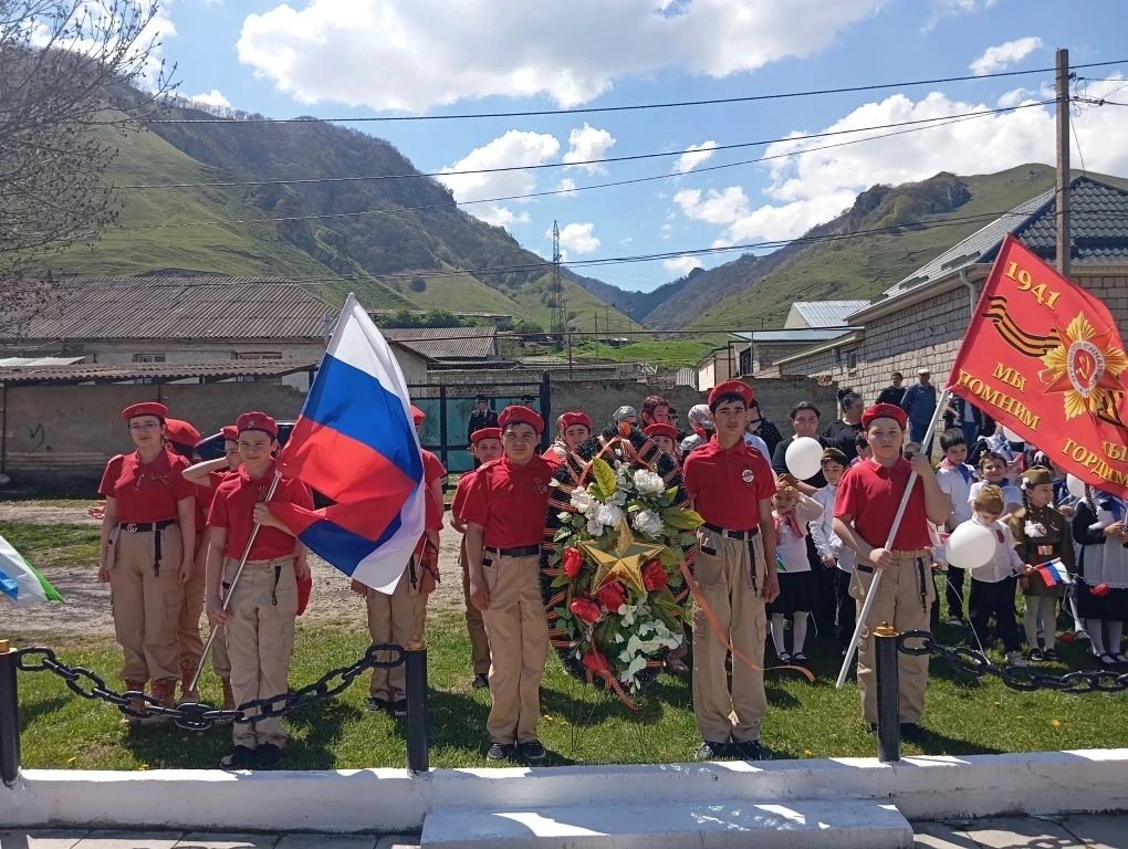 В селении Бедык прошли торжественные мероприятия, посвященные 81-й годовщине Победы в В...