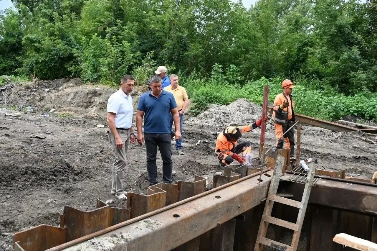 Продолжаем рассказывать о строительстве водопровода от Терновки до микрорайона ГПЗ-24.