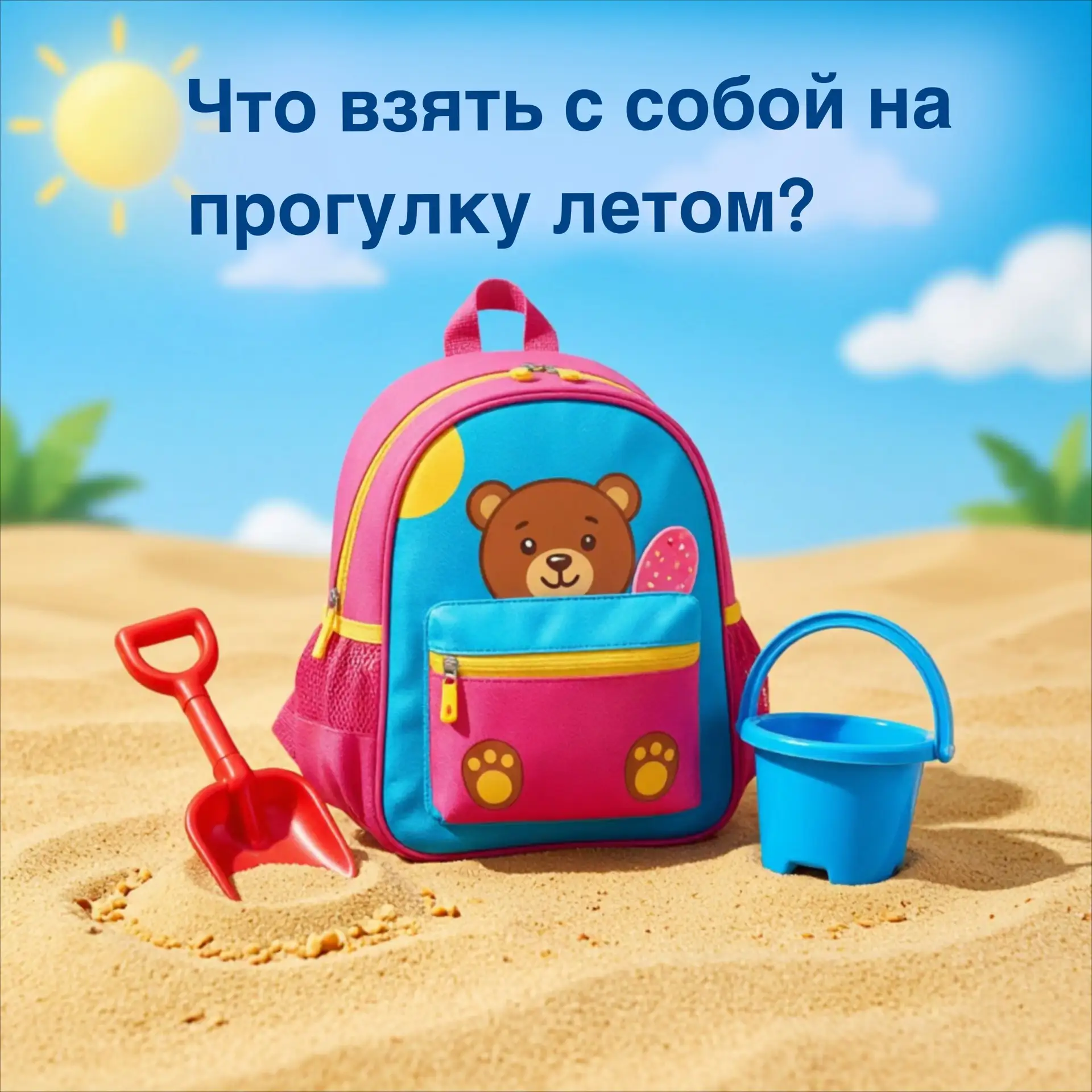 ☀️ Летняя прогулка: собираем набор, чтобы ребёнку было комфортно и безопасно
Лето — время активных и