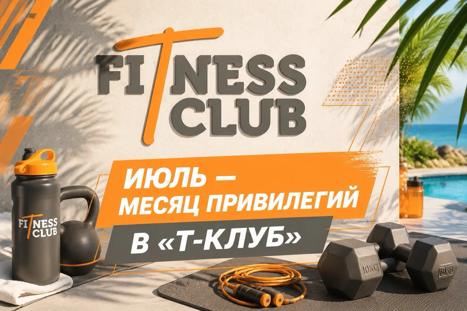 🔥 САМОЕ ВРЕМЯ ПРИСОЕДИНИТЬСЯ К ТРЕНИРОВКАМ! 
Июль — месяц привилегий в «Т-Клуб» 💥

БОНУСЫ, КОТОРЫЕ