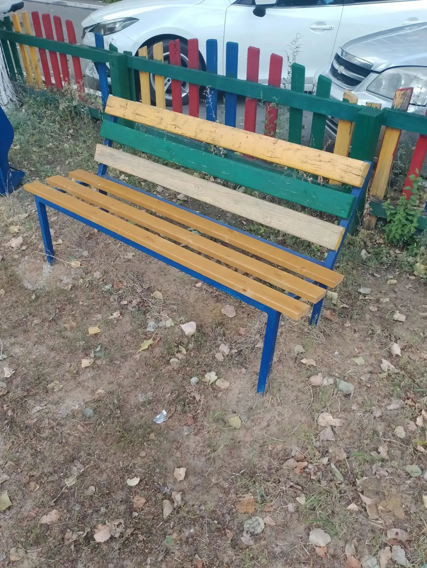 Ремонт скамеек ул. Заводская д. 50 А детская площадка