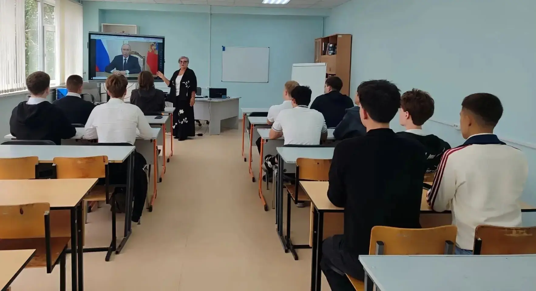🗣 "Разговор о важном": начало учебного года в техникуме💯