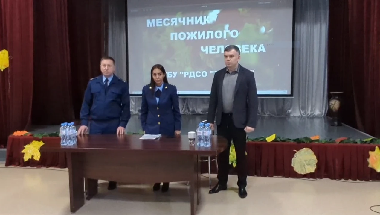 ✅Жителей дома социального обслуживания «Забота» посетил прокурор Иристонского района г....