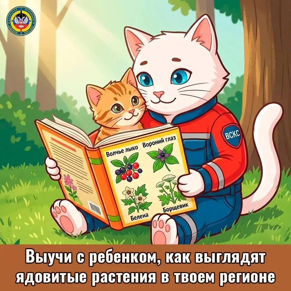 Студенты-спасатели напоминают о мерах безопасности и профилактике отравления ядовитыми ягодами и рас