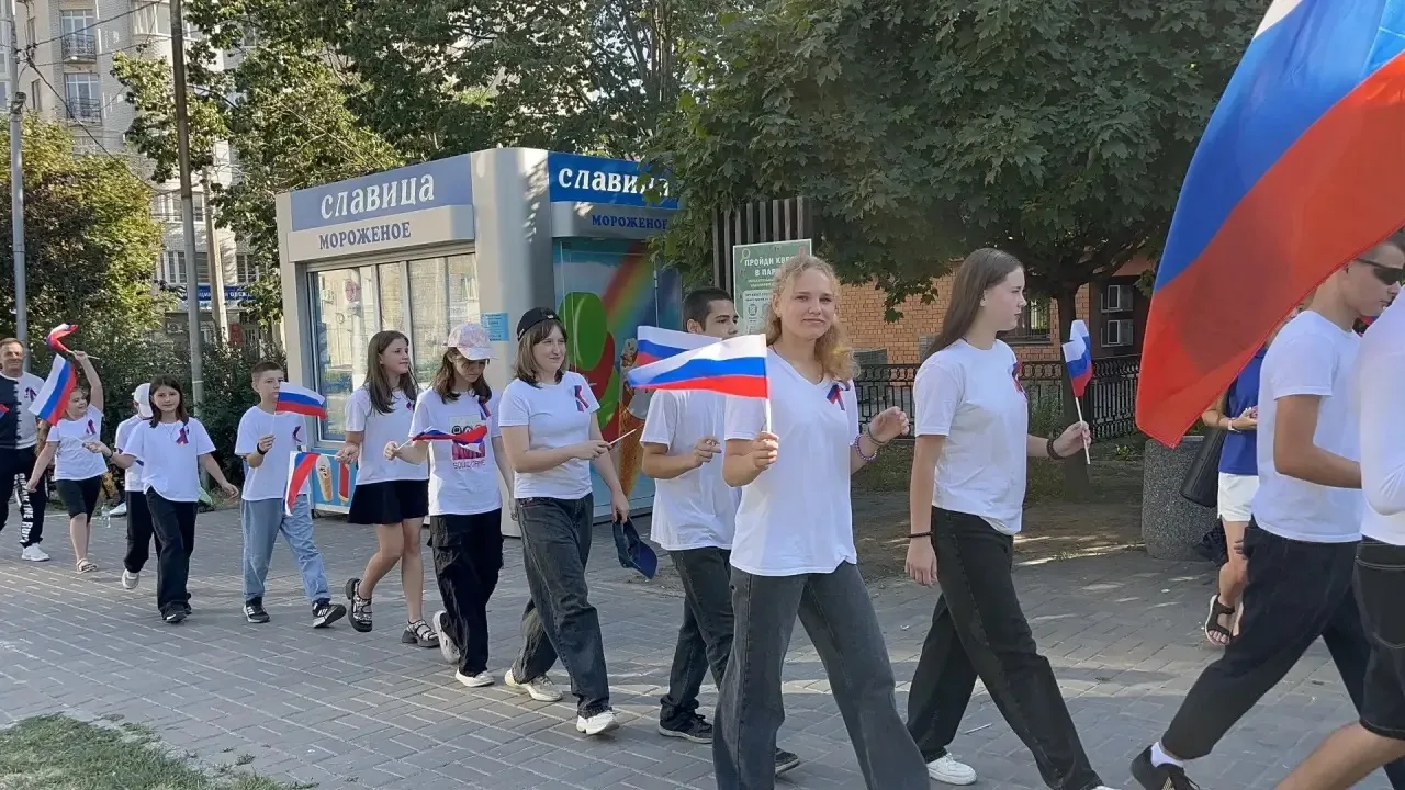 Сегодня в Ворошиловском районе было особенно ярко! 🇷🇺