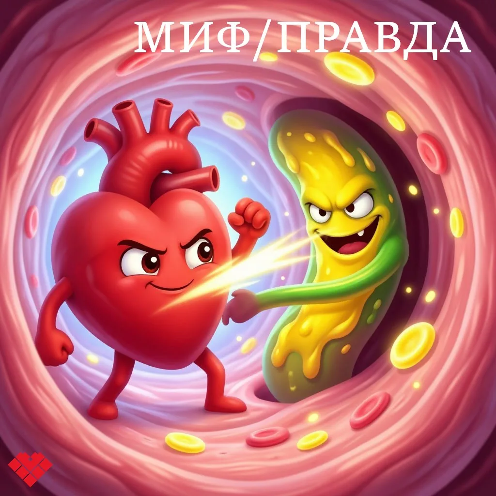 Вокруг сердечно-сосудистых заболеваний много мифов, которые могут вводить в заблуждение...