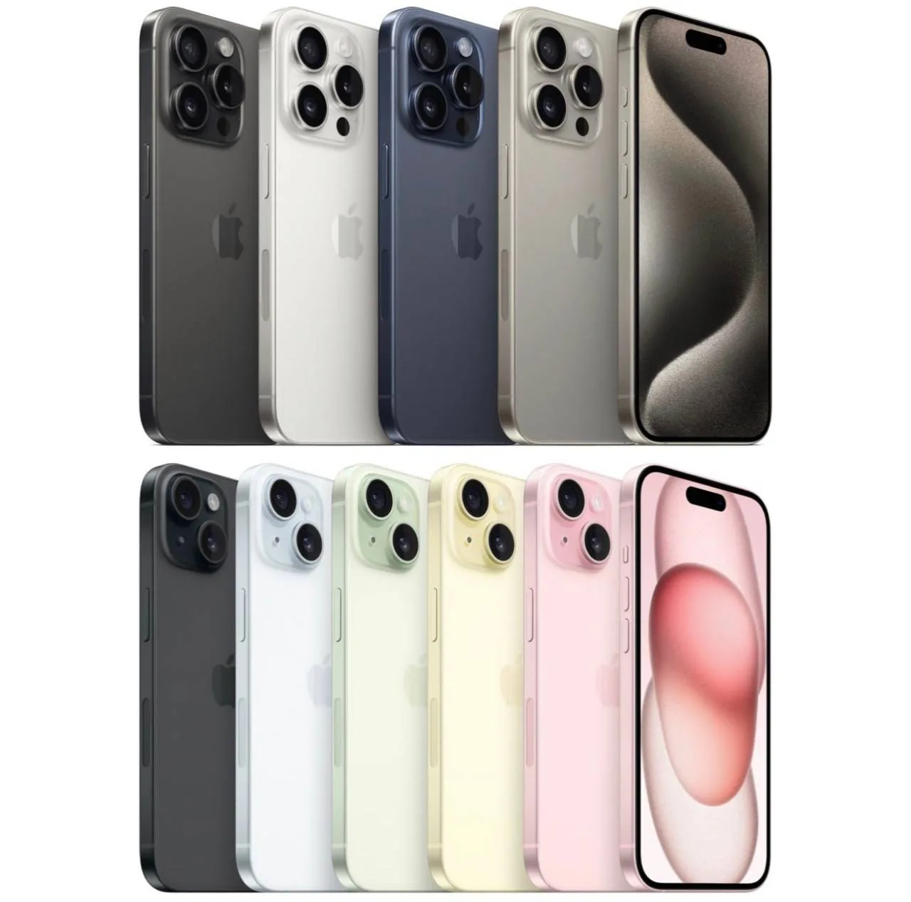 ​iPhone 15 128
15 128 Black - 52.000 (только eSIM)
15 128 Pink - 58.600 (1sim+eSIM)
15 128 Green - 6