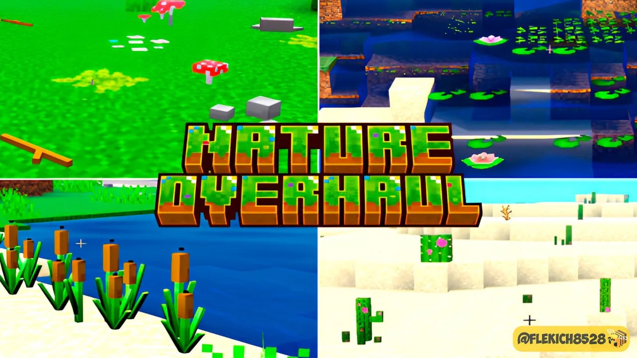 🎮Обновление природы

Хочешь сделать мир Minecraft Bedrock более живым и детализированным? Тогда теб