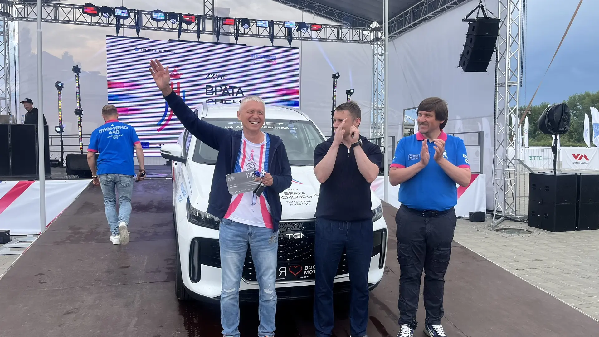 Ура! Тюменский легкоатлет Константин Косачев стал обладателем автомобиля!