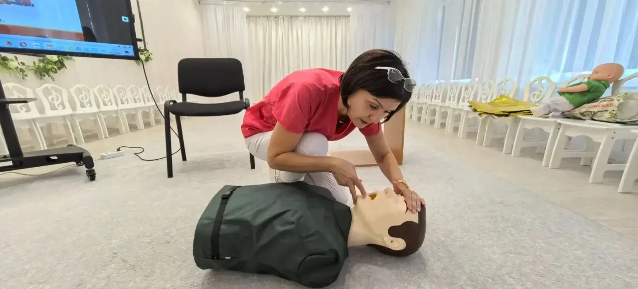 В рамках месячника безопасности в нашем детском саду прошло важное мероприятие: обучени...