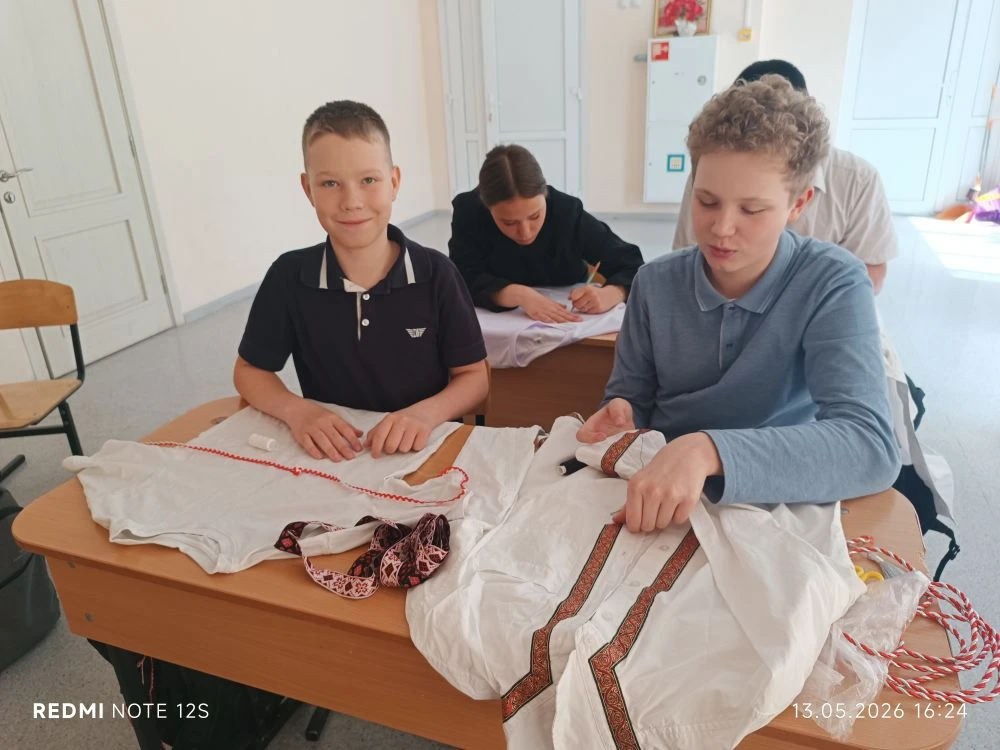Как наши ребята стали мастерами русского стиля 👗✨👕  В нашем 7Ж классе структурного подразделения нач