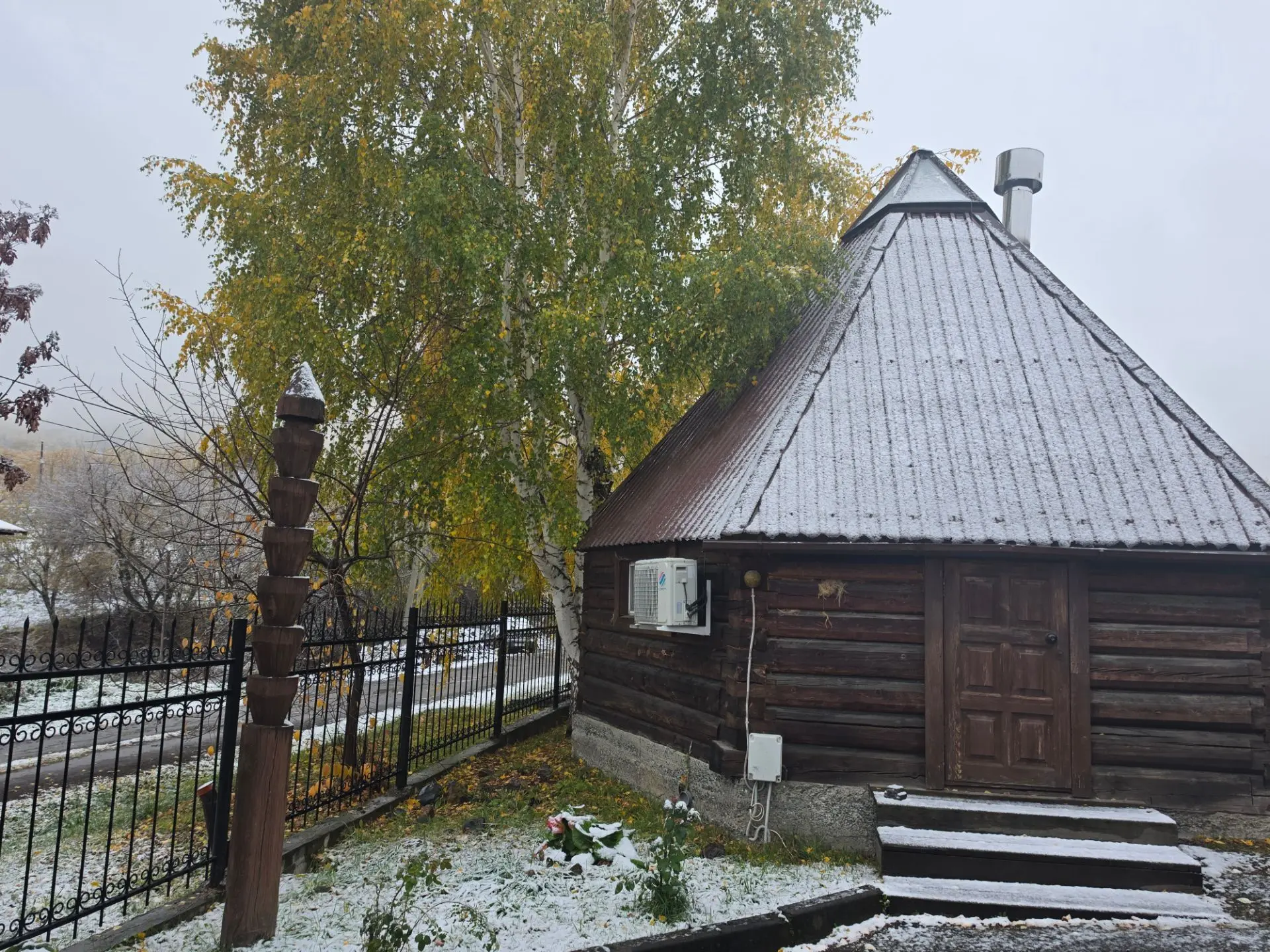 С первым снегом, Горно-Алтайск!❤️