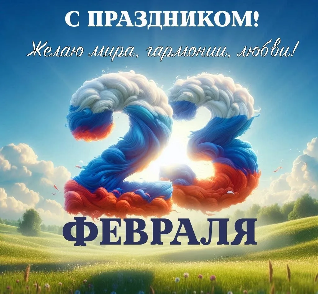 ✨ С 23 Февраля!