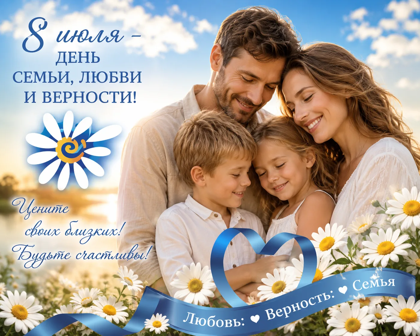 ❤️ Сегодня — День семьи, любви и верности.
