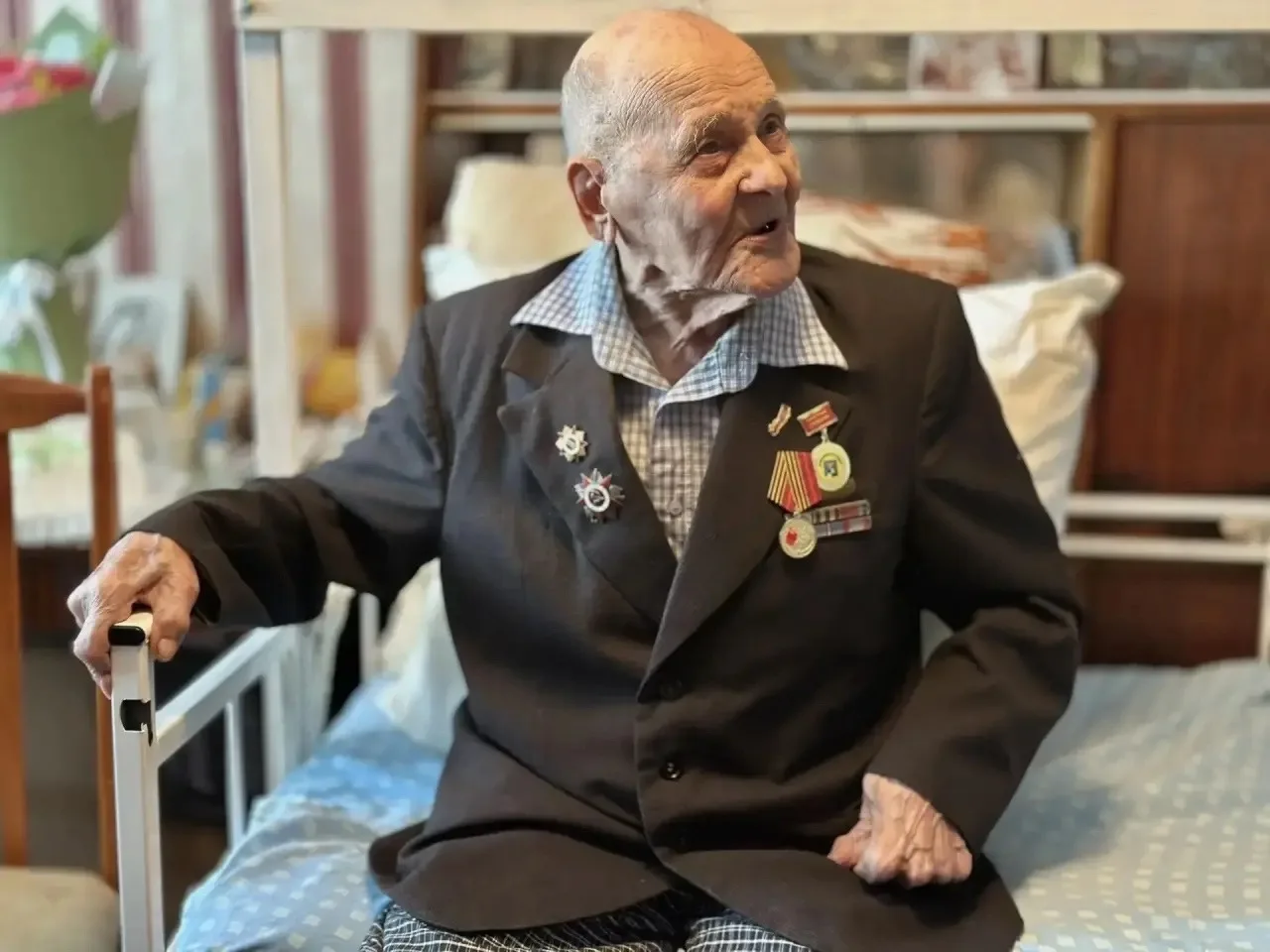Сегодня свой 100-летний юбилей отмечает участник Великой Отечественной войны Илья Никандрович Филипп
