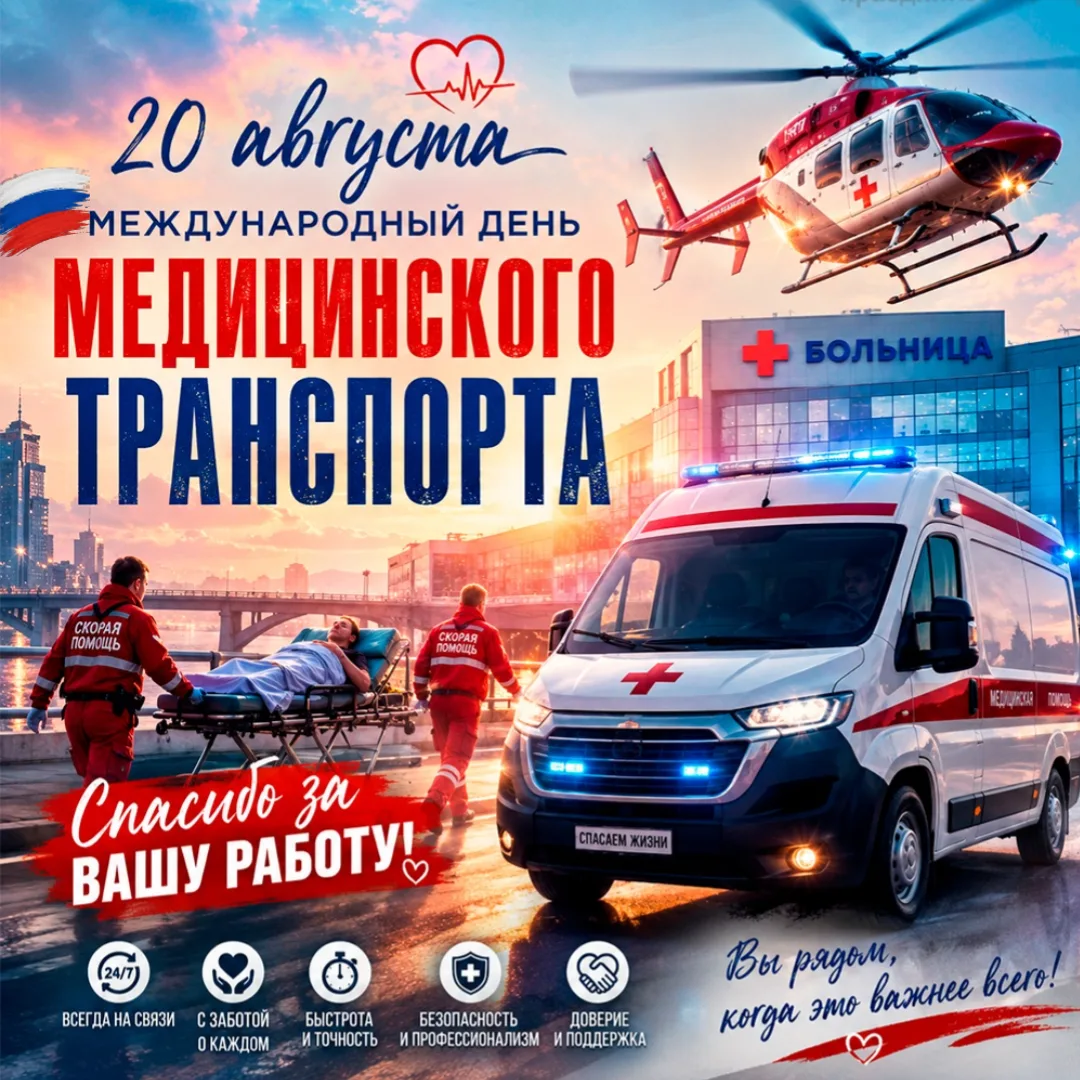 📅20 августа в России и во многих странах мира отмечается Международный день медицинско...
