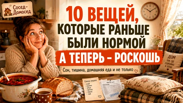10 вещей, которые раньше считались нормой, а теперь стали роскошью: как мы незаметно переехали из “д