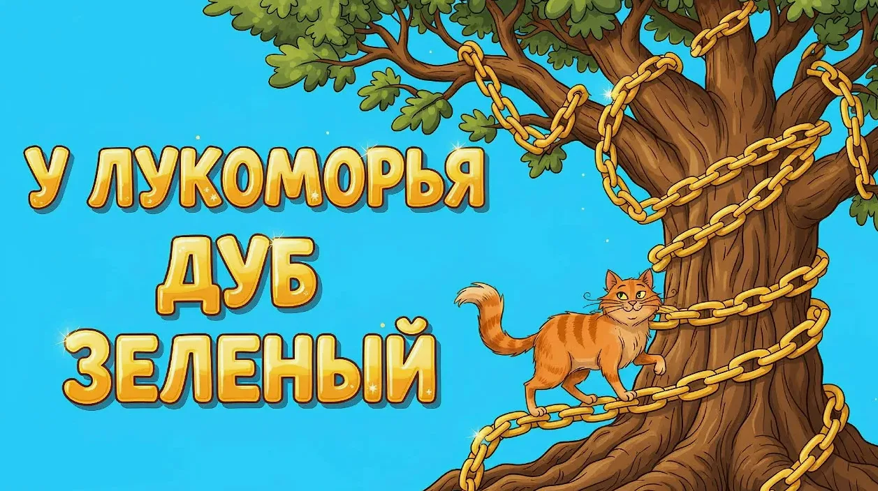 «У Лукоморья дуб зелёный» — сказка с неповторимой атмосферой, которой Пушкин открывает ...