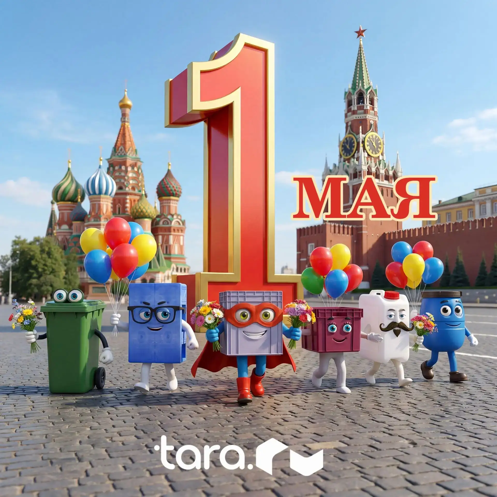 🚛 Товарищи! Коллеги! Партнеры! 👋Первомай шагает по стране, и команда Тара.ру спешит п...