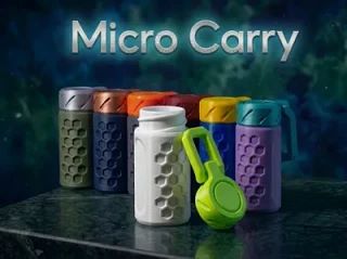 Мини-капсула Micro Carry — твой карманный органайзер для мелочей: ключи, наушники или п...