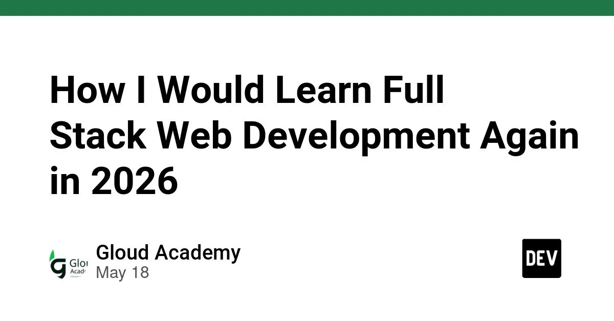 Fullstack в 2026: меньше метаний, больше маленьких сборок