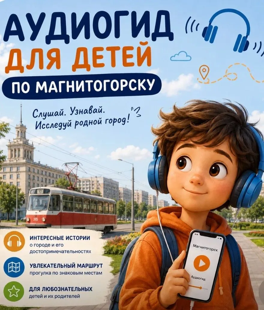 Аудиогид по городу Магнитогорску для учащихся младших классов.
