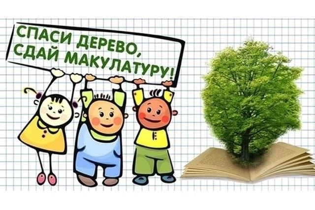 Традиционный осенний сбор макулатуры🤩