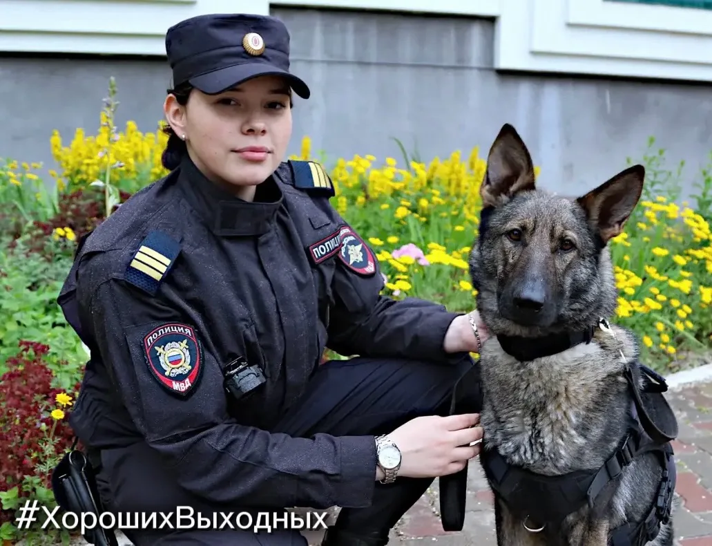 #ХорошихВыходных☀️желает всем полицейский-кинолог ОБ ППСП УМВД по г. Сыктывкару.