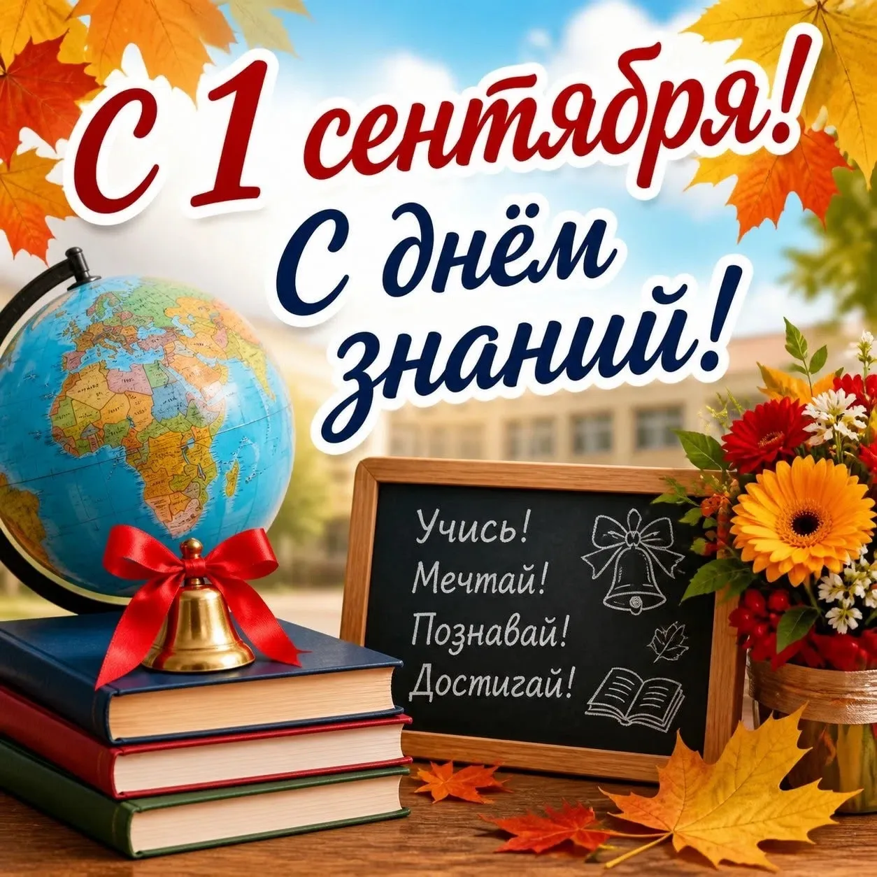 🔥 Снова в бой! С Днём Знаний!