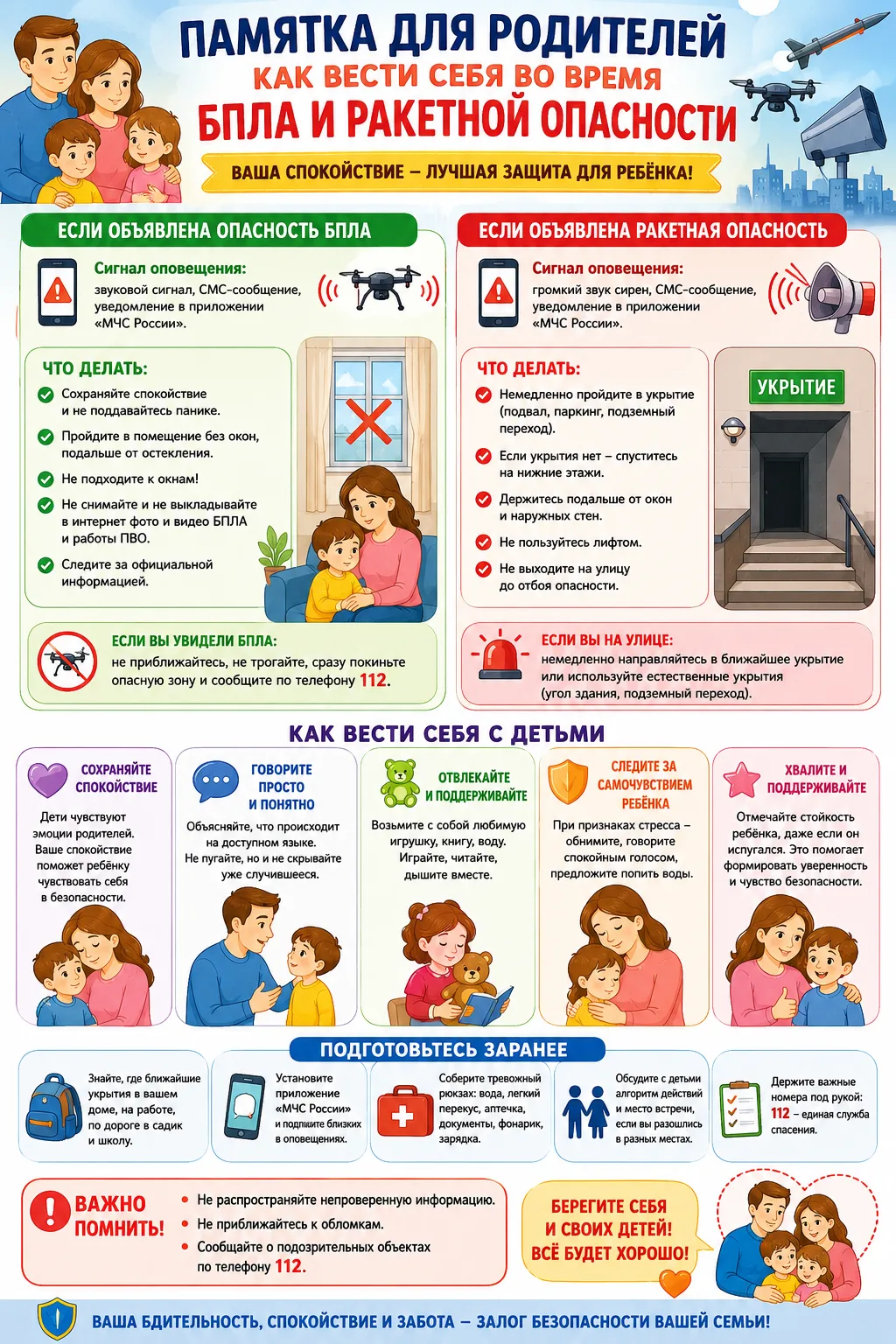 Напоминалка для вас, родители