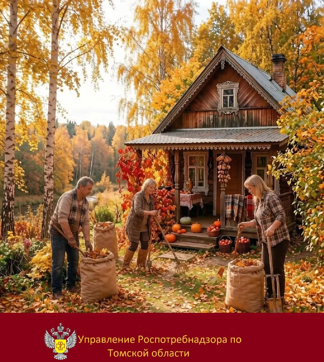 🏠 Готовим дачу к зиме – советы Роспотребнадзора!