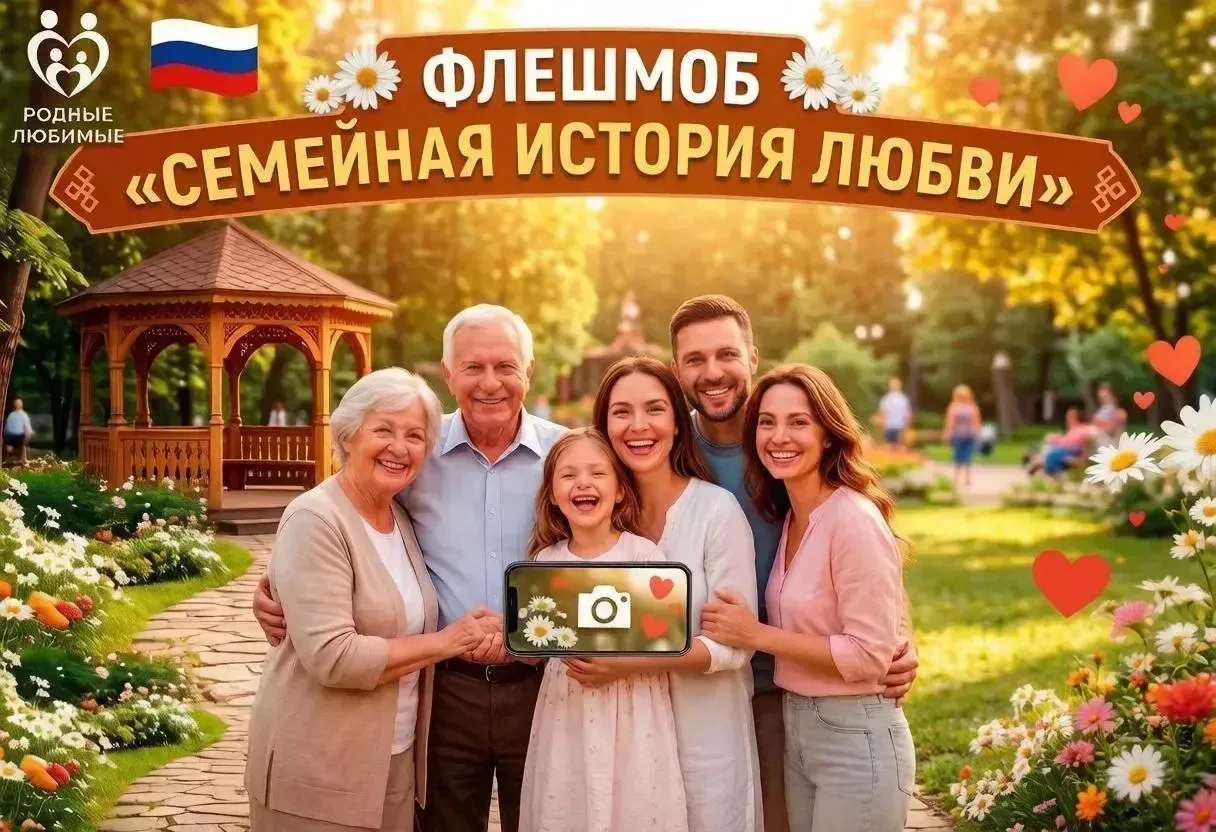 💖 Онлайн-марафон «Семейная история любви»

Ко Дню семьи, любви и верности 🇷🇺
Мы запустили марафон