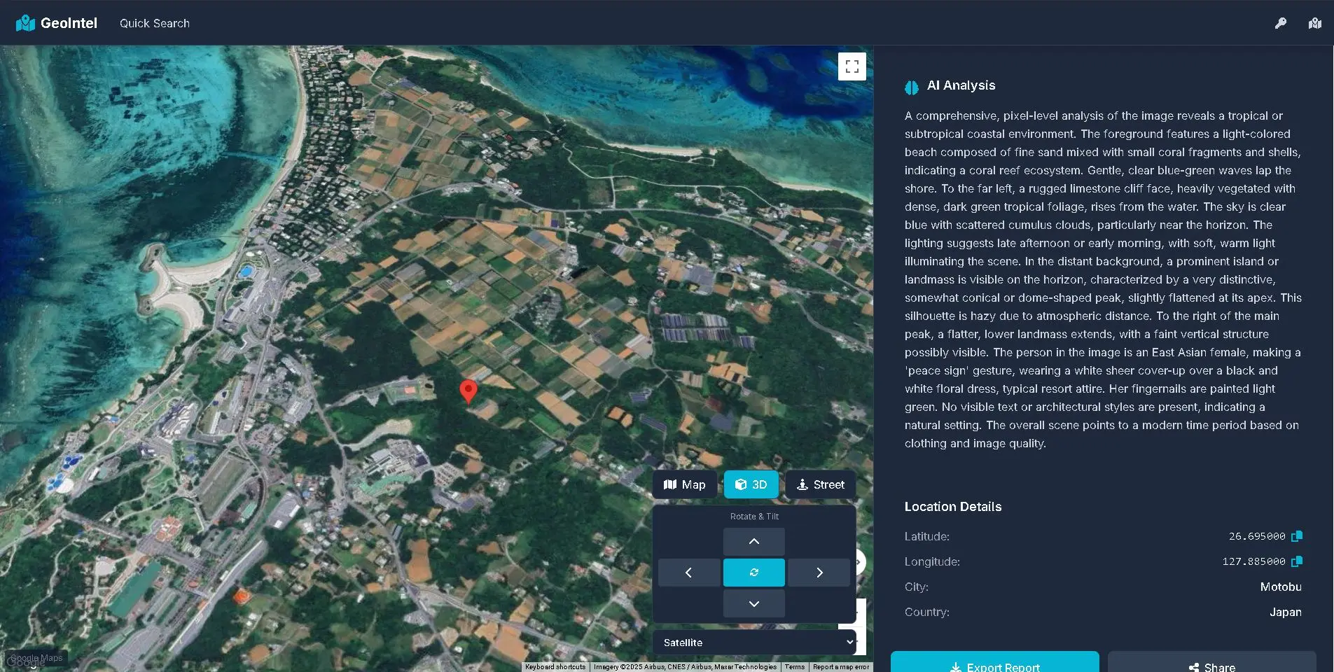 🌐  Geospy  Инструмент на Python, использующий геолокационный сервис на базе ИИ от Graylark для опред