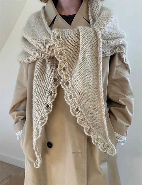 Ellie Shawl by LE KNIT by Lene Holme Samsøe