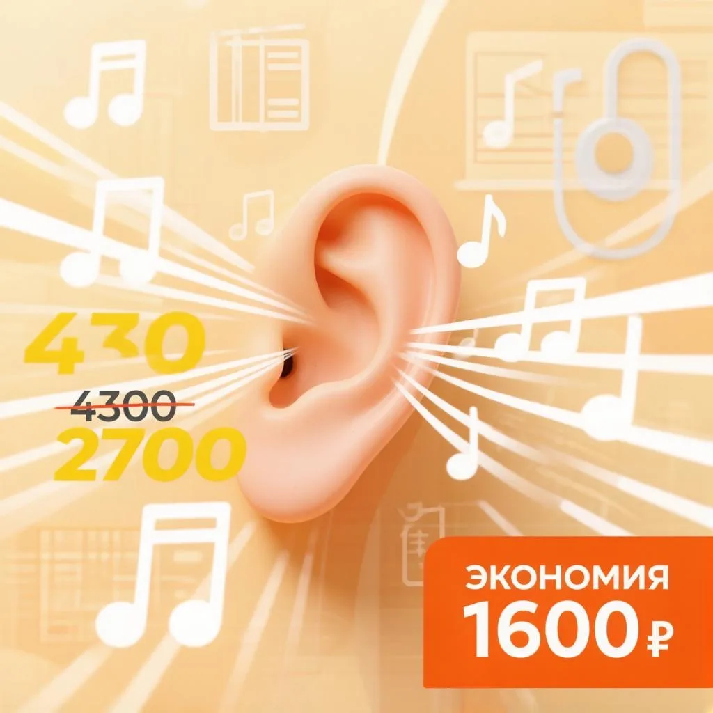 🔊 Забота о слухе — по выгодной цене!